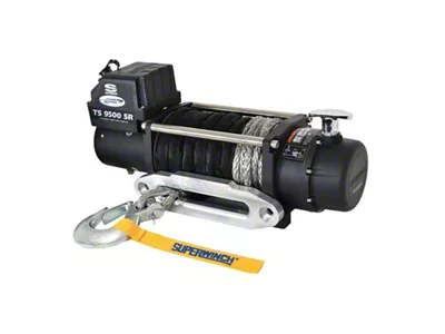 Superwinch 9500 LBS 12V DC 3/8in x 80ft Synthetic Rope - 1595201