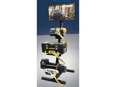 Superwinch MD 3 Winch Display Stand w/Header Card Winches not