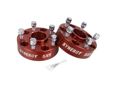 Synergy Manufacturing Jeep Hub Centric Wheel Spacers 5x4.5-1.75in Width 1/2-20 UNF - 4113-5-45-H