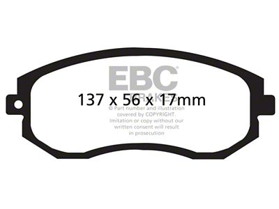 EBC Brakes Ultimax2 Brake Pad Sets Fronts Only - UD1539