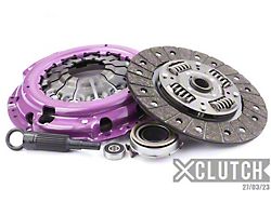 X-Clutch Stage 1 Single Sprung Organic Disc Clutch Kit with Hydraulic Release Bearing; 24-Spline (22-26 GR86)