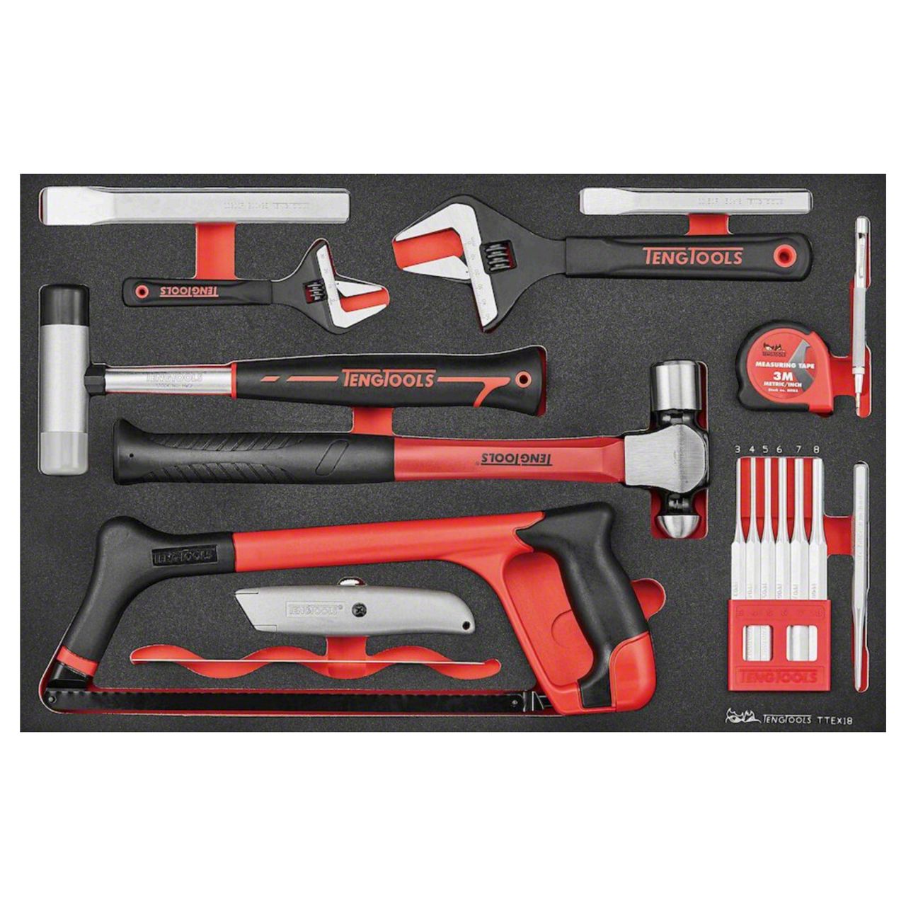 Teng Tools Throtl General Tool Set U53849-TL