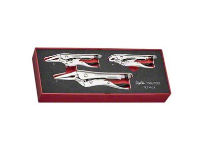Teng Tools Power Grip Plier Set