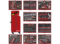 Teng Tools 26-Inch PRO35 EVA Foam Automotive and Heavy Duty Vehicle Hand Tool Kit; 702-Piece