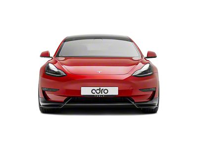 Adro Model 3 Premium Prepreg Carbon Fiber Front Lip - A15A10-1201