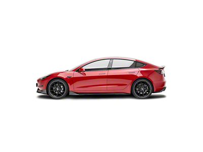 Adro Model 3 Premium Prepreg Carbon Fiber Side Skirts - A15A10-1401