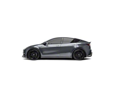 Adro Model Y Premium Prepreg Carbon Fiber Side Skirts - A15A20-1401