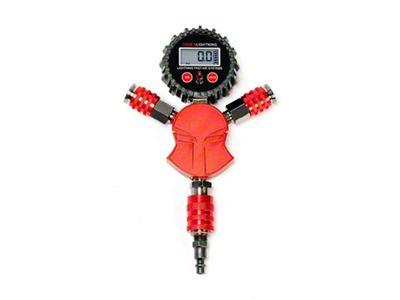 Thor's Lightning 3-Way Air Manifold; Candy Red