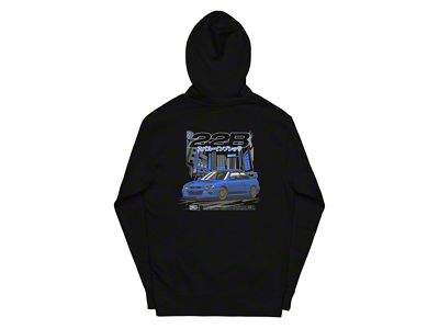 Throtl 22B STI Hoodie; Black