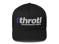 Throtl BMW Performance Trucker Hat; Black