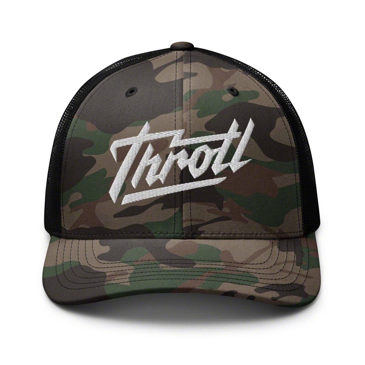 Throtl Throtl Razor Trucker Hat; Camo 4635211_16856
