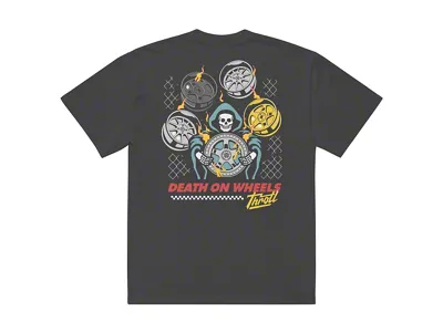 Throtl Death on Wheels Premium Oversized T-Shirt