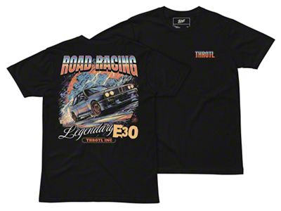 Throtl E30 Legendary T-Shirt; Black