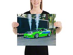 Throtl Fast Eclipse Poster; 16-Inch x 20-Inch