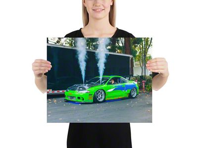 Throtl Fast Eclipse Poster; 16-Inch x 20-Inch