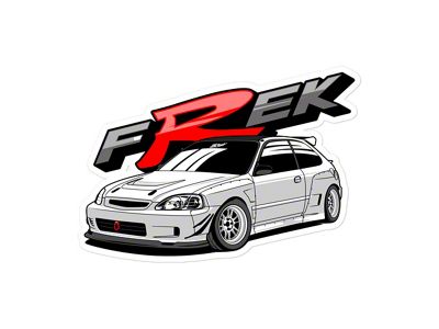 Throtl FREK Slap Sticker