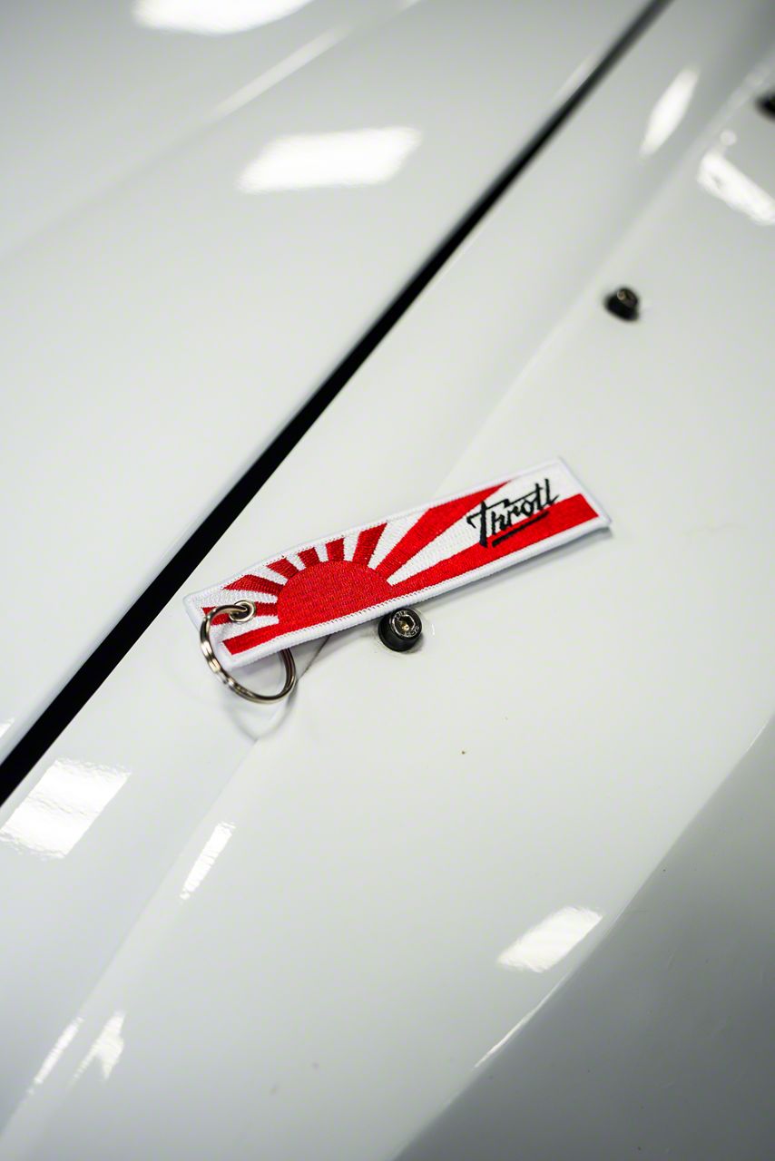 Throtl Throtl JDM 4 LIFE Jet Tag Keychain TH24318J4L-RDWT-XX-ECH