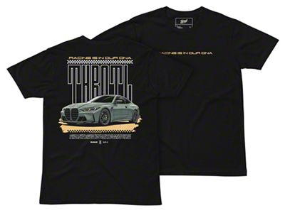Throtl M4 DNA T-Shirt; Black