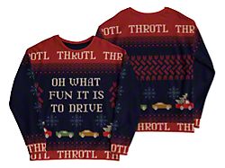 Throtl Oh What Fun Sweater Crewneck