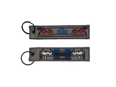 Throtl R34 Jet Tag Keychain
