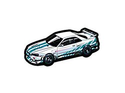 Throtl R34 Skyline Drag Racing Slap Sticker