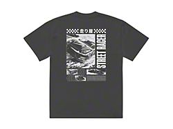 Throtl R35 Comic Street Racer Premium Oversized T-Shirt