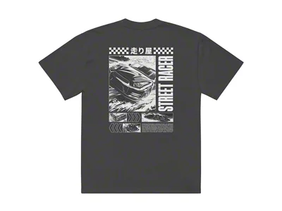 Throtl R35 Comic Street Racer Premium Oversized T-Shirt