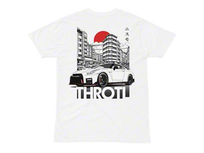 Throtl R35 DayTime Short Sleeve T-Shirt; White