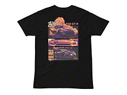 Throtl R35 Orange Clouds Short Sleeve T-Shirt