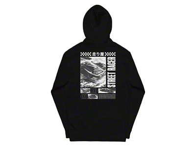Throtl R35 Street Racer Midweight Hoodie; Classic Navy
