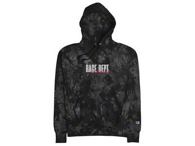 Throtl Race Department Premium Champion Tie-Dye Hoodie
