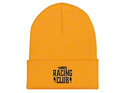 Throtl Racing Club Beanie; Gold