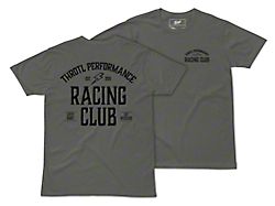 Throtl Racing Club T-Shirt; Charcoal
