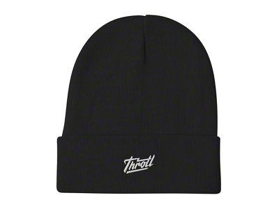 Throtl Razor Embroidered Beanie