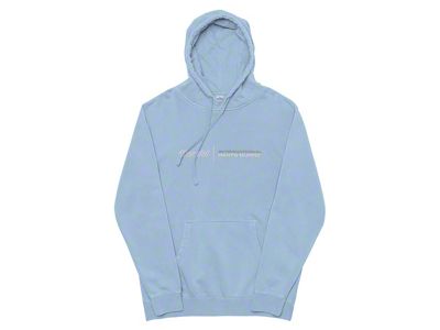 Throtl STI International Parts Supply Hoodie; Pigment Light Blue