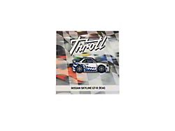 Throtl NISSAN SKYLINE R34 Collectible Pin