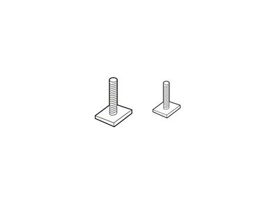 Thule Adapter Kit - Mounts 598/597 Bike Racks to Xsporter/Rapid - XADAPT8