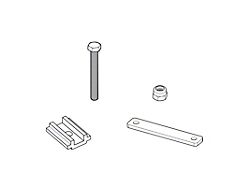 Thule Adapter Kit - Mounts Tepui Rooftop Tents to TracRac/Xsporter - XADAPT14