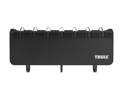 Thule GateMate Pro Tailgate Cover for Bikes 59in. x 16in. x 2.75in. - Black/Silver