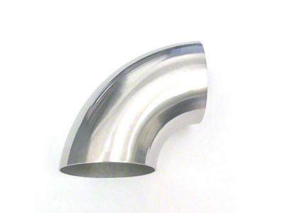Ticon 3.5in. Titanium 90 Degree Elbow 1D 1.2mm/.049in. No