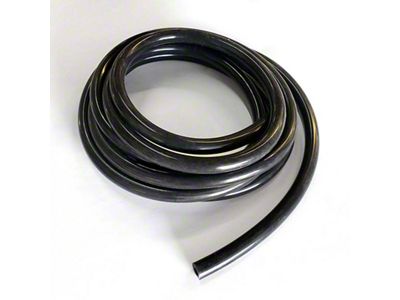 Ticon 1/4in / 6mm Black Silicone Hose - 50ft - 132-06050-0001