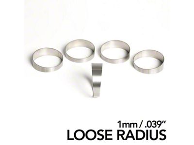 Ticon 1.50in 45 Degree 2.2D/3.3in CLR Loose Radius 1mm - 109-03801-0003