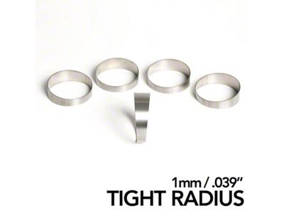 Ticon 1.5in 45 Degree 2.55in CLR Tight Radius 1mm - 109-03801-0013