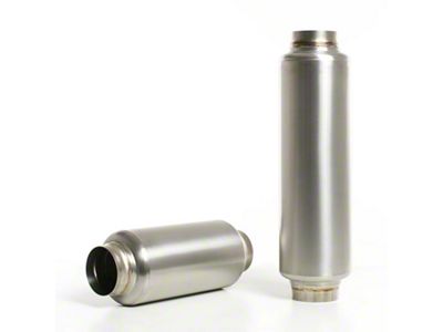 Ticon 12in OAL 2.5in In/Out Ultralight Titanium Muffler