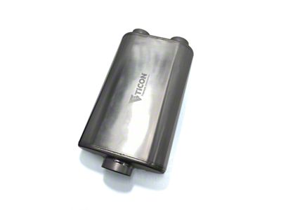 Ticon 17in OAL 3in Thin Oval Matte Finish Titanium - 116-07623-0220