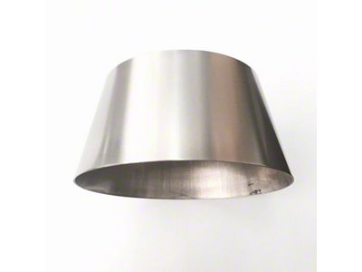Ticon 2-1/2in OAL 4.0in to 5.0in Titanium Transition Reducer - 107-12702-0000