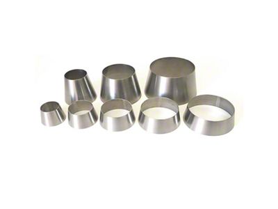 Ticon 2-1/2in OAL 4.0in to 5.0in Titanium Transition Reducer - 107-12702-4000