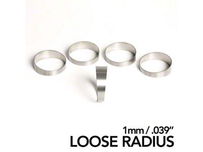 Ticon 2.13in Titanium Pie Cut - 2D Loose Radius - 109-05401-0003