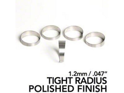 Ticon 3.0in 1.14D Tight Radius 1.2mm/.047in Wall Polished Titanium - 109-07601-2014