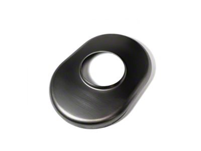 Ticon 3.5in Titanium Oval Muffler End Cap - 6in - 114-08903-3000
